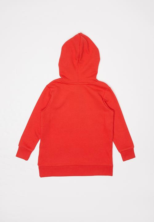 adidas Originals - Adidas hoodie -  red & black 