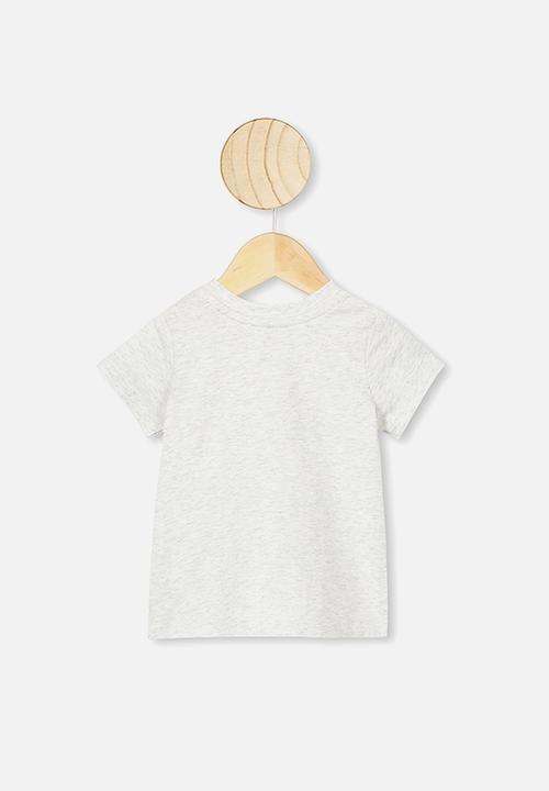 Cotton On - Jamie short sleeve tee - grey