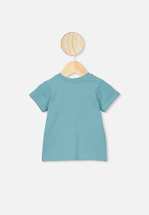 Cotton On - Jamie short sleeve tee - blue 