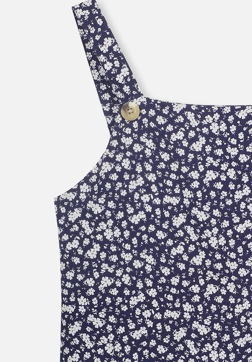 Free by Cotton On - Pini dress - navy & white 