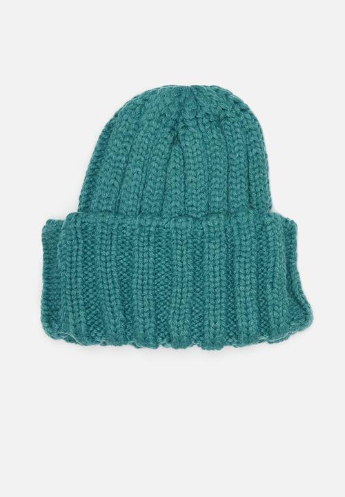 Superbalist - Turn up beanie - teal