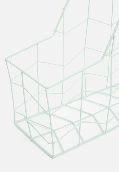H&S - Wire document filer - green