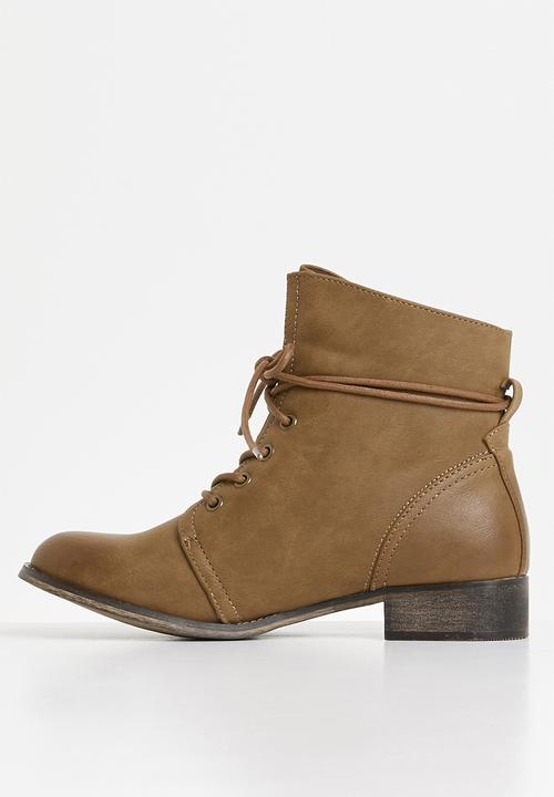 Miss Black - Bonbon boot - tan