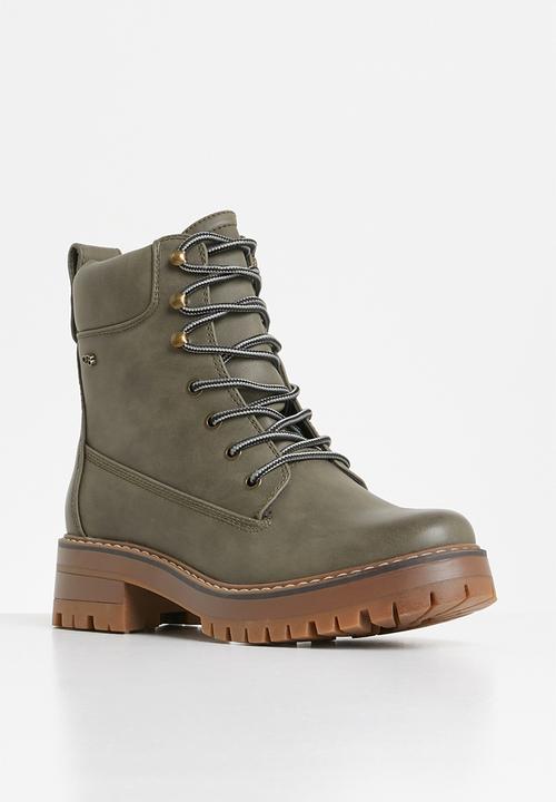 Miss Black - Fox 2 boot - grey