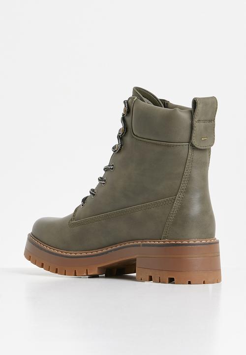 Miss Black - Fox 2 boot - grey