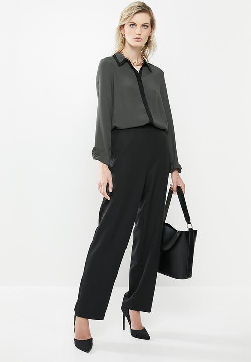 Vero Moda - Fran long sleeve shirt - green