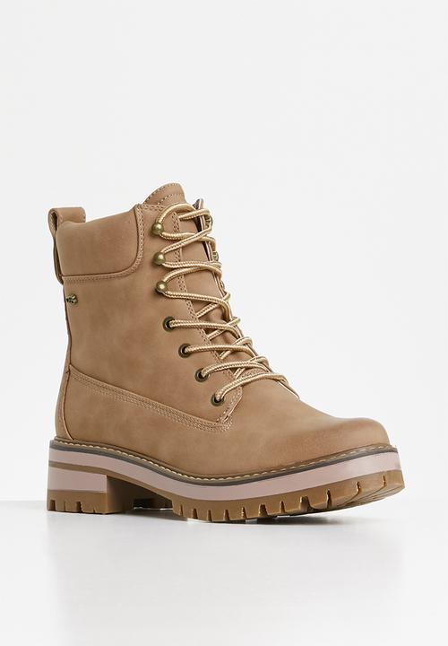Miss Black - Fox 2 boot - pink
