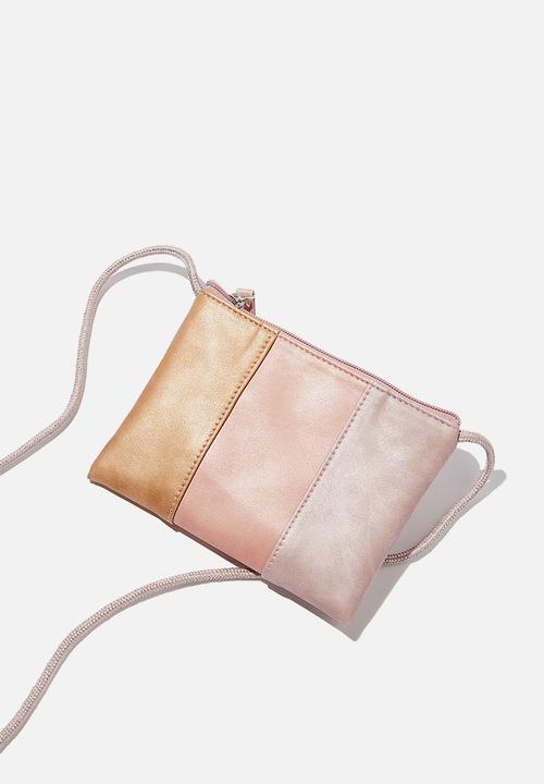 Cotton On - Ashley party bag - pink & orange 