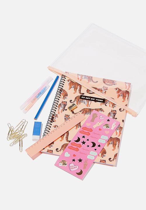Typo - A4 stationery kit - peach 