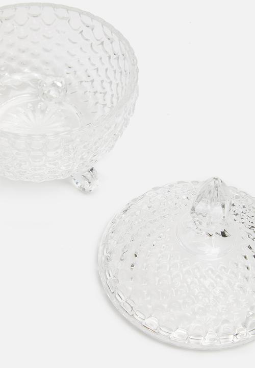 Excellent Houseware - Victoria glass jar