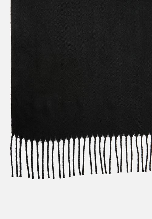 edit - Infinity scarf - black
