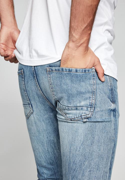 Cotton On - Slim fit jean  - worn indigo