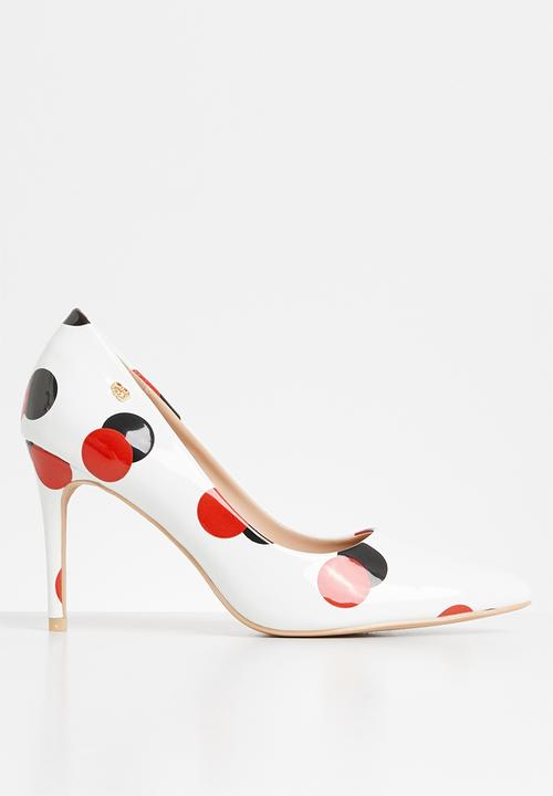 Miss Black - Alipa heel - red