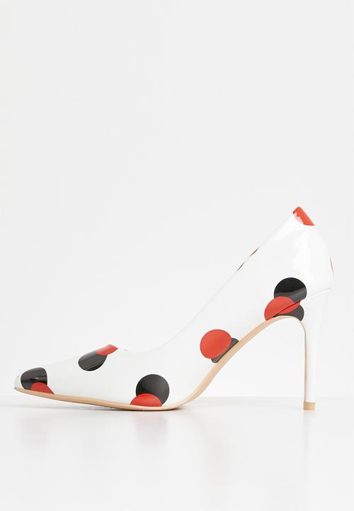 Miss Black - Alipa heel - red