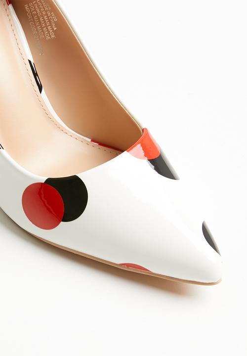 Miss Black - Alipa heel - red