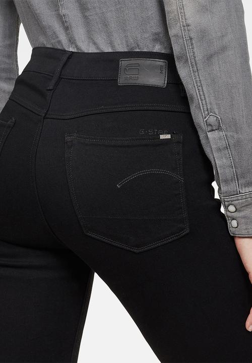 G-STAR - 3301 High Skinny Superstretch Jeans Wmn - Pitch Black