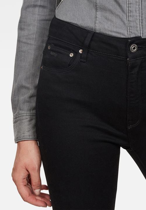G-STAR - 3301 High Skinny Superstretch Jeans Wmn - Pitch Black