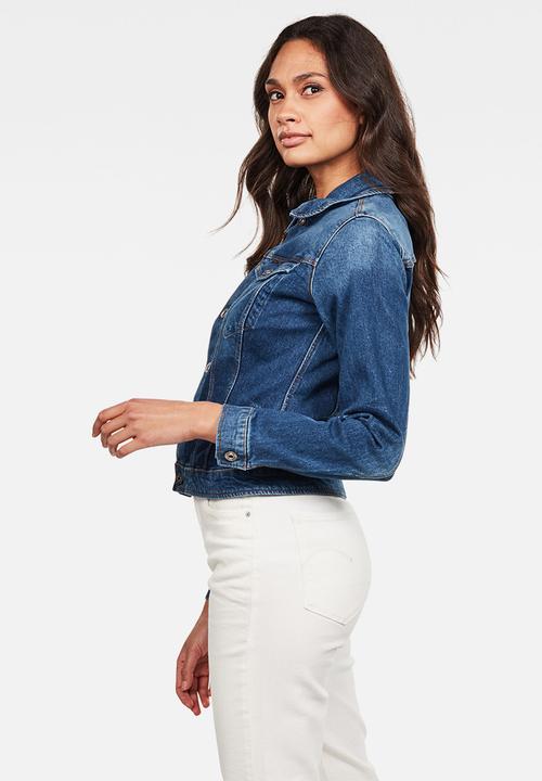 G-STAR - 3301 Slim jacket - blue
