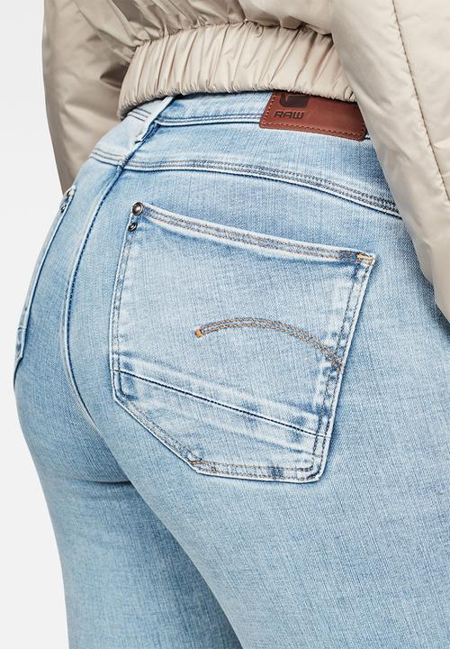 G-STAR - Lhana high super skinny stretch - blue