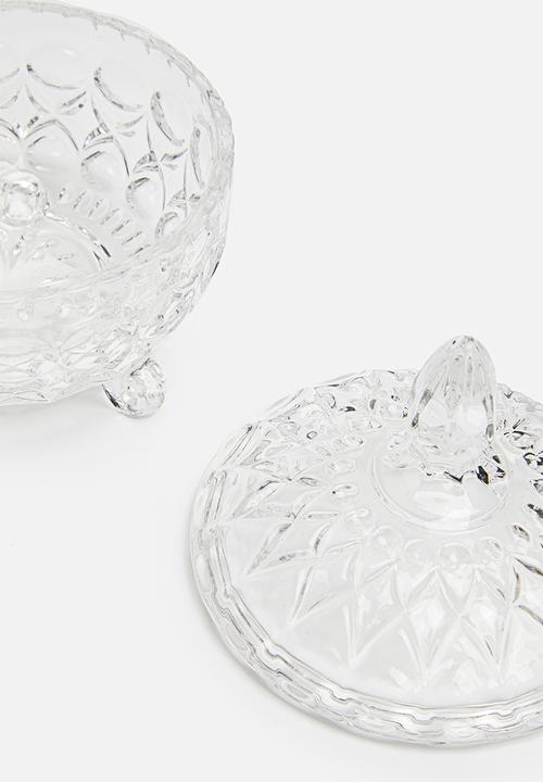 Excellent Houseware - Victoria glass jar 