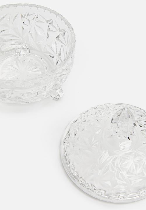 Excellent Houseware - Victoria glass jar 