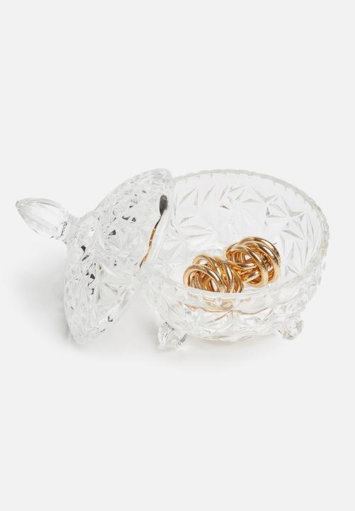 Excellent Houseware - Victoria glass jar 