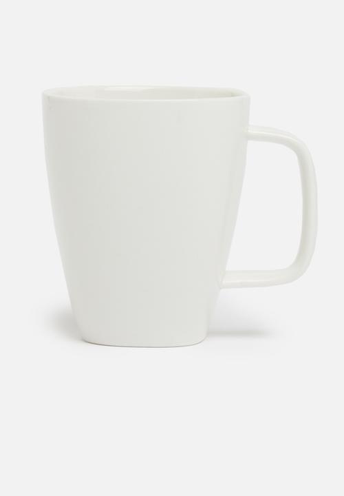 Excellent Houseware - Essence mug set of 4 - white