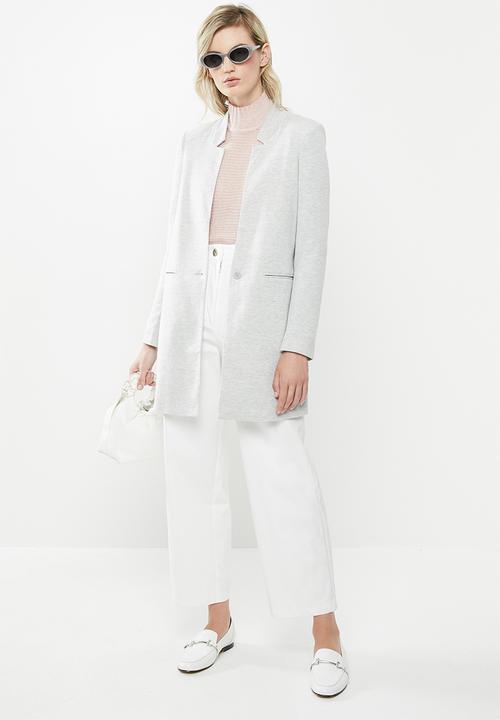 Vero Moda - June long blazer - grey