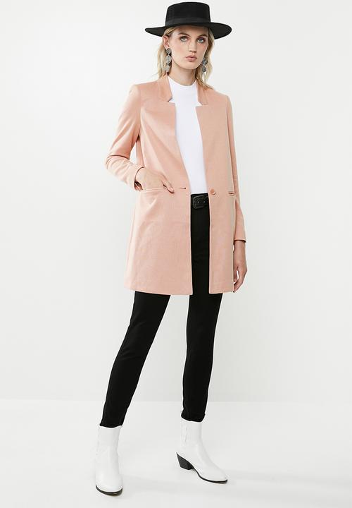 Vero Moda - June long blazer - pink 