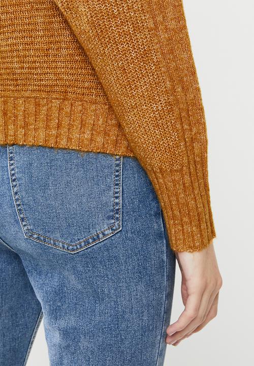 Vero Moda - Himalia batwing blouse - tan