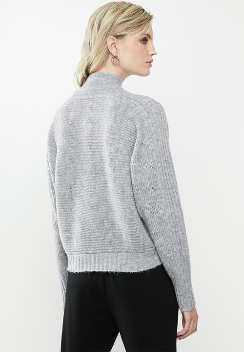 Vero Moda - Himalia batwing blouse - grey 