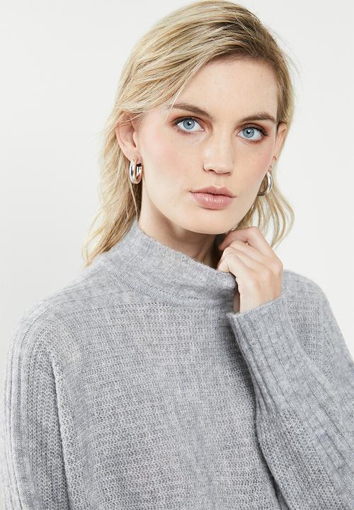 Vero Moda - Himalia batwing blouse - grey 
