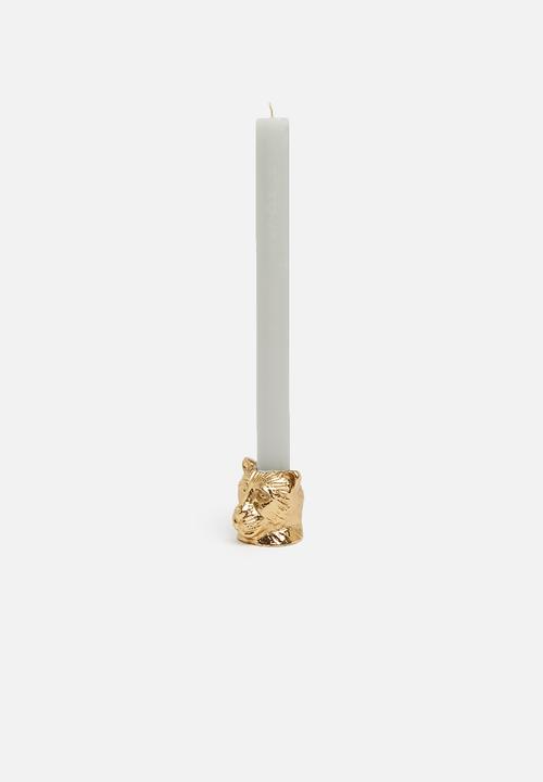 H&S - Animal dinner candle holder - bear