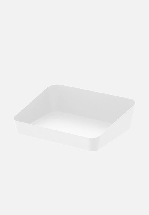 Yamazaki - Tower small amenity tray - white