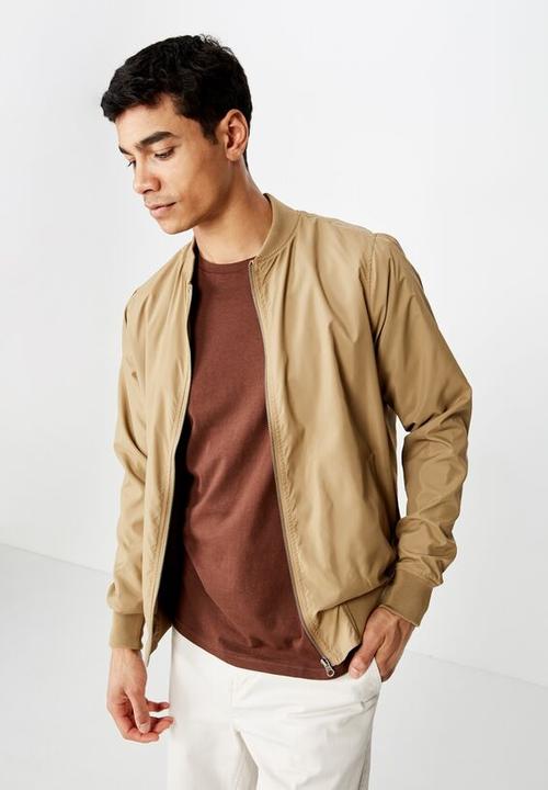 Cotton On - Resort bomber jacket - tan