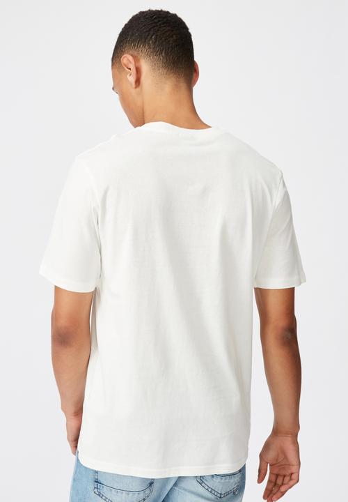 Cotton On - Note you art  T-bar T-shirt - white