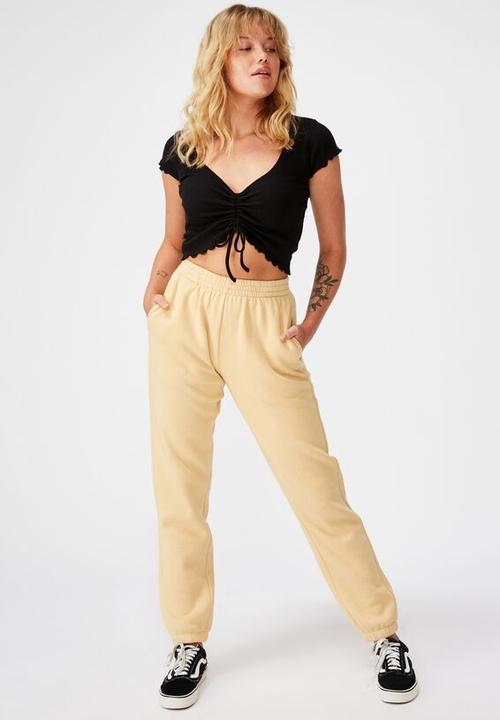 Factorie - Classic trackpants - yellow