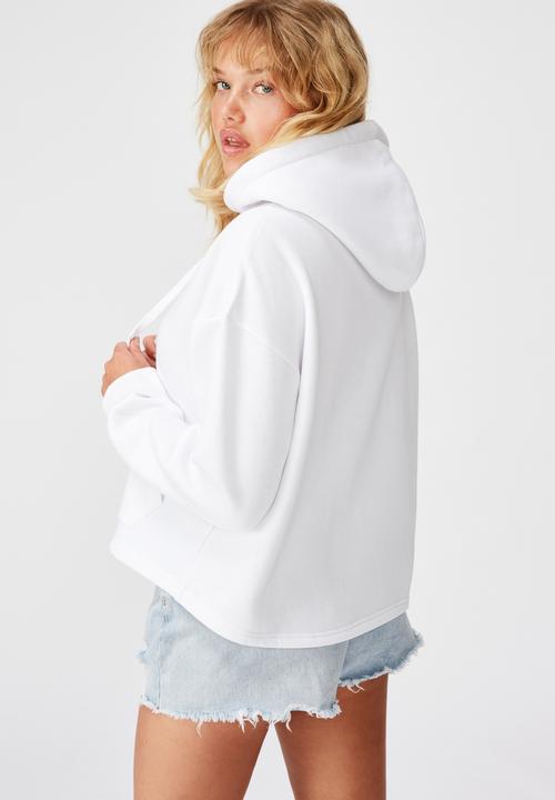 Factorie - Relaxed hoodie - white