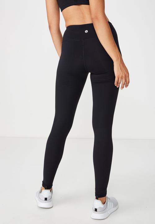 Cotton On - Active core tight - black