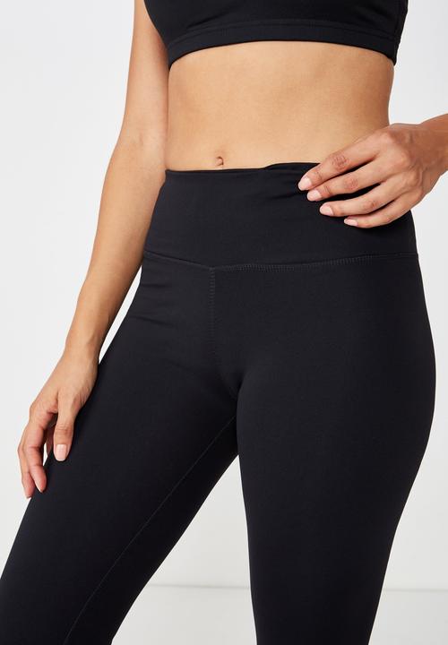 Cotton On - Active core tight - black