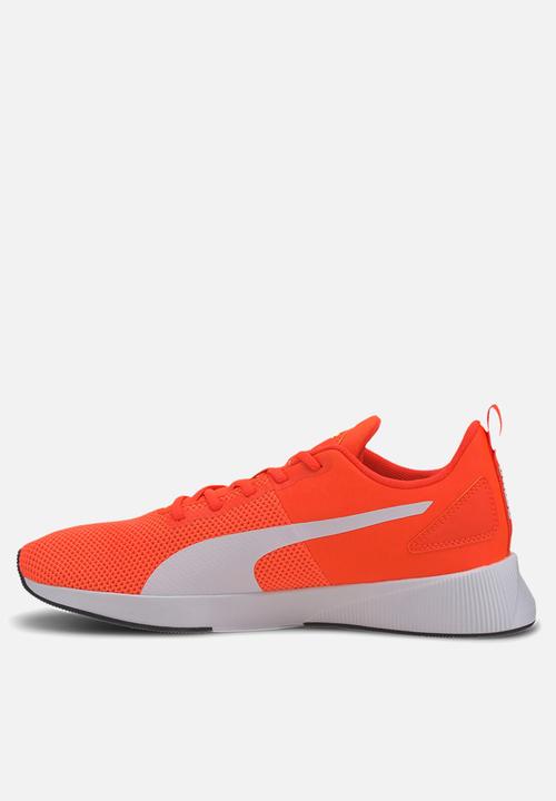 PUMA - Flyer runner - lava blast-yellow alert-puma white