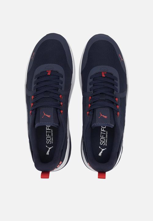 PUMA - Anzarun - peacoat-high risk red
