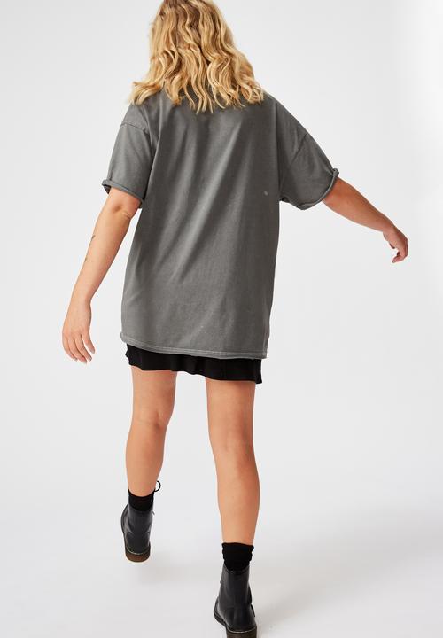 Factorie - Oversized graphic tee legends wolves - grey
