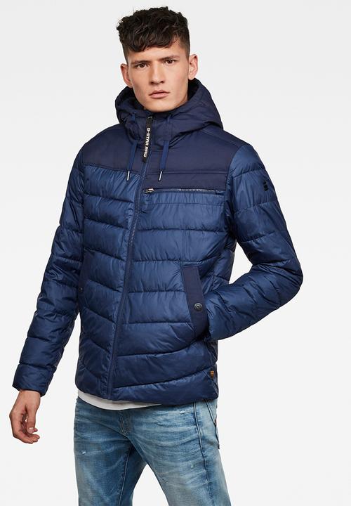 G-STAR - Attacc quilted jacket - blue