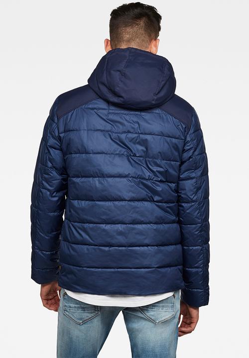 G-STAR - Attacc quilted jacket - blue
