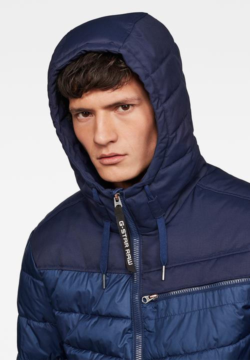 G-STAR - Attacc quilted jacket - blue