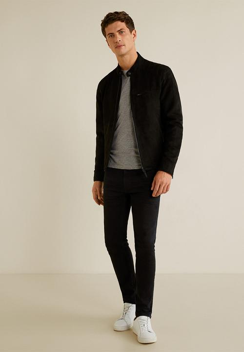 MANGO - Jude jeans - black