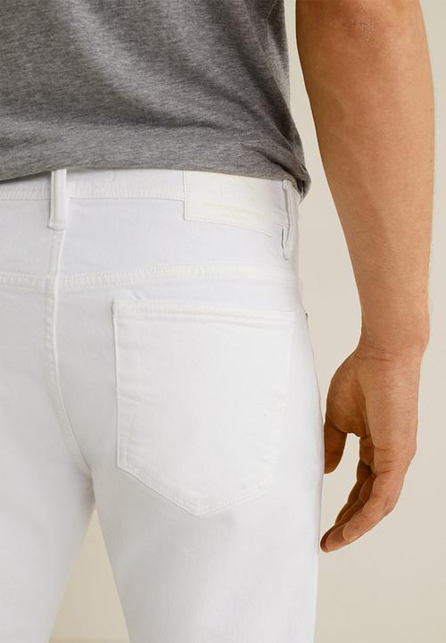 MANGO - Jan jeans - white