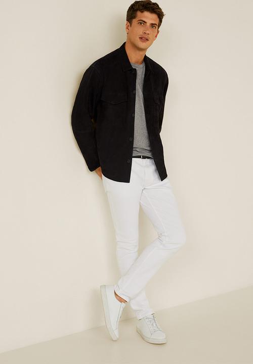 MANGO - Jan jeans - white