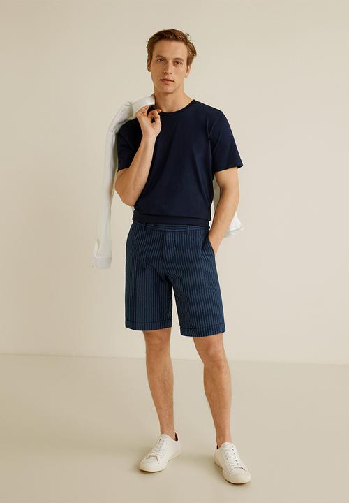 MANGO - Kristof bermuda shorts - navy